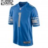 Camiseta Niño Detroit Lions Penei Sewell 1 Nike Azul 2021 NFL Draft Camiseta Niño Detroit Lions Penei Sewell 1 Nike Azul 2021 NFL Draft